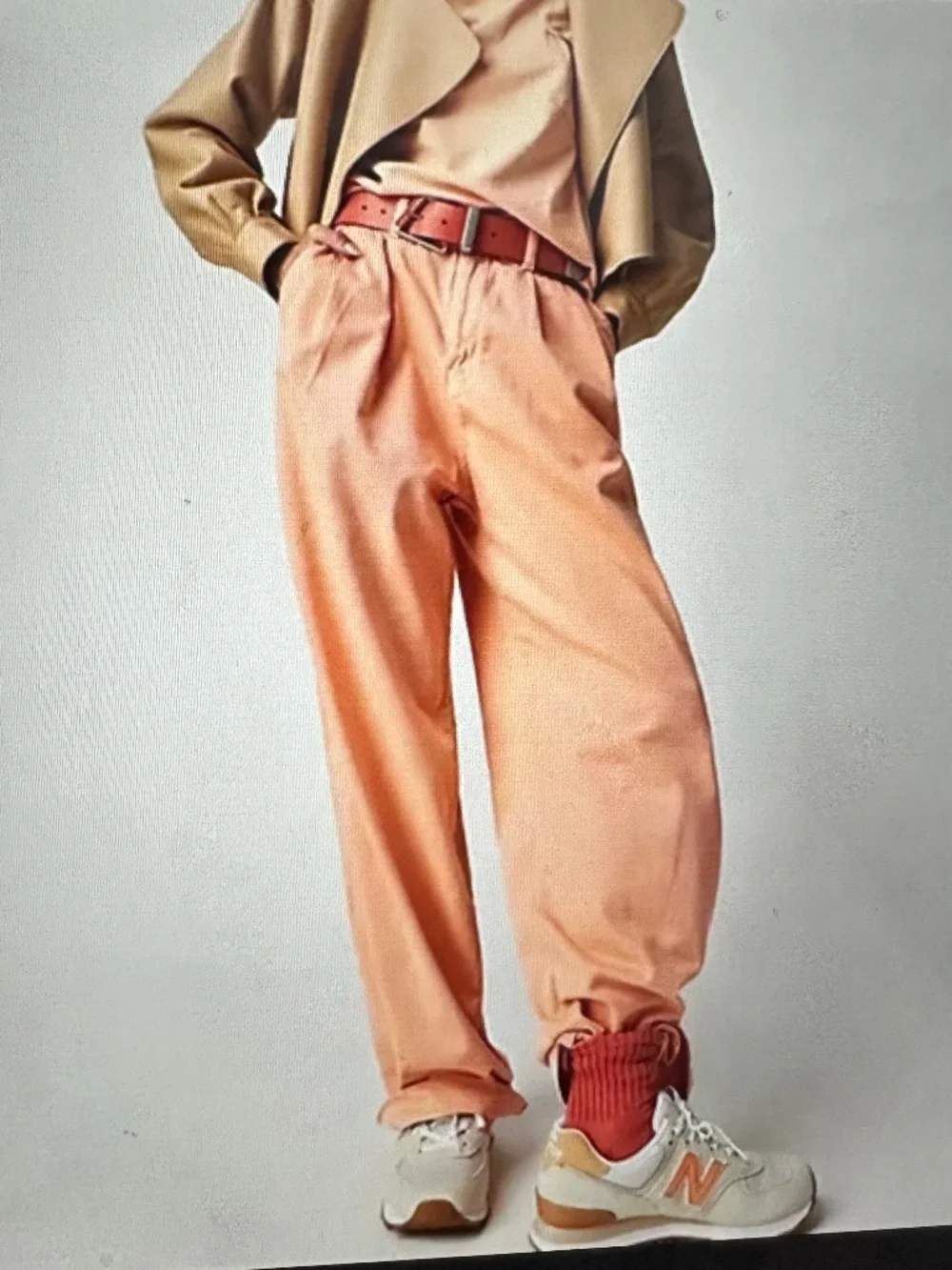Free People wide leg Cargo. NWOT.